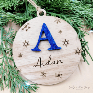 Glitter Tree Decoration