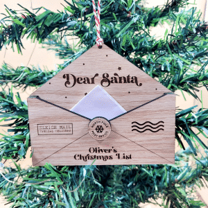 Santa Letter Tree Decoration