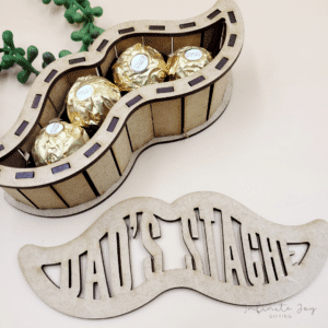 Dad's Stache Chocolate Box