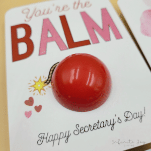 Lip Balm Card (Secretary's Day)