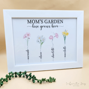 Birth Month Flower Art