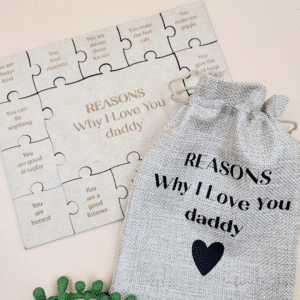 Reasons Why I Love You Puzzle