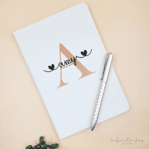 Monogram Personalised Notebook & Pen