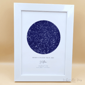 Personalised Star Map (Born Under This Sky)
