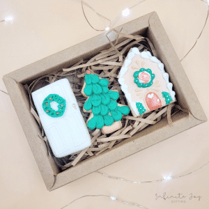 Christmas Cookies Mini Gift Box